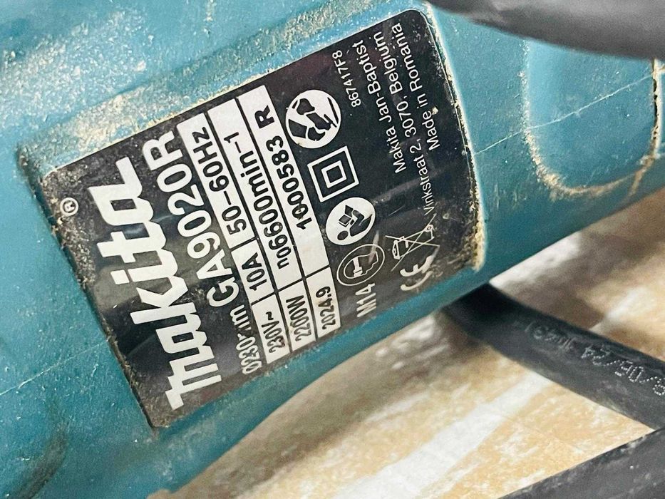 Polizor unghiular Makita, 230 mm, GA9020RF, albastru - pentru piese