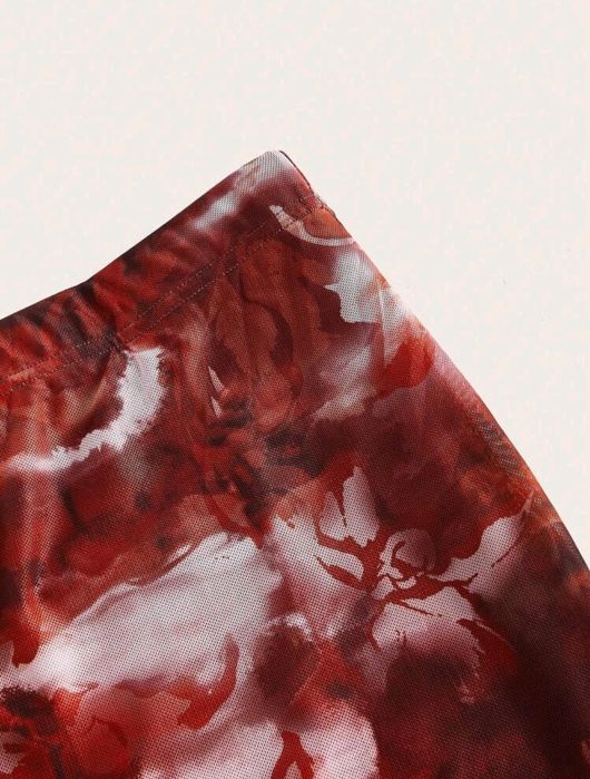 Червена Пола Shein 1X