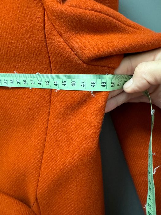 Palton cărămiziu, mărimea 38, Massimo Dutti