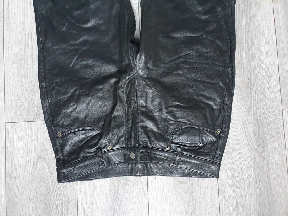 Pantaloni de piele FMC barbati - Marimea 36 (Talie 89 cm)