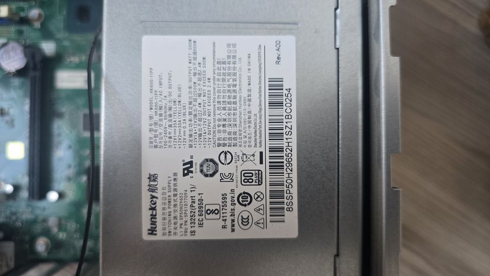 Kit upgrade Lenovo IdeaCentre Gaming 5 LGA1700 – Placă de bază + sursă 500W Platinum + carcasă + cooler