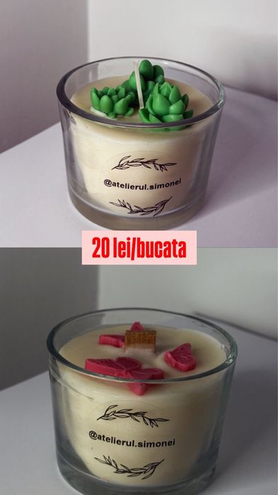 Aranjamente parfumate din ceara! Martisoare parfumate - cadou martie