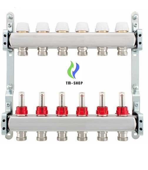 Колектори за подово - 6 извода