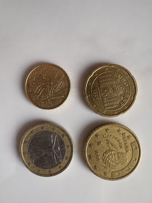 Продам монеты евро