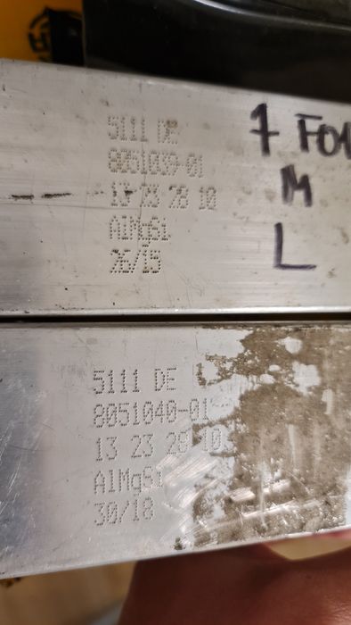 Absorbant spuma pvc armatura cap lonjeron traversa BMW 5 f10 7 f01 M