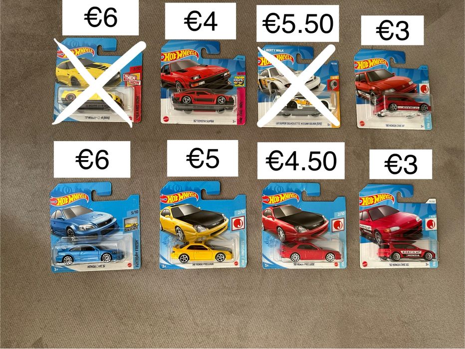 Hot Wheels - mainline BMW, Mercedes, Bentley, Lexus и др.