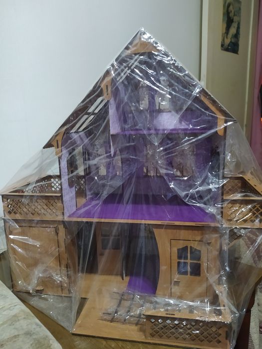 Кукольный домик с отделкой