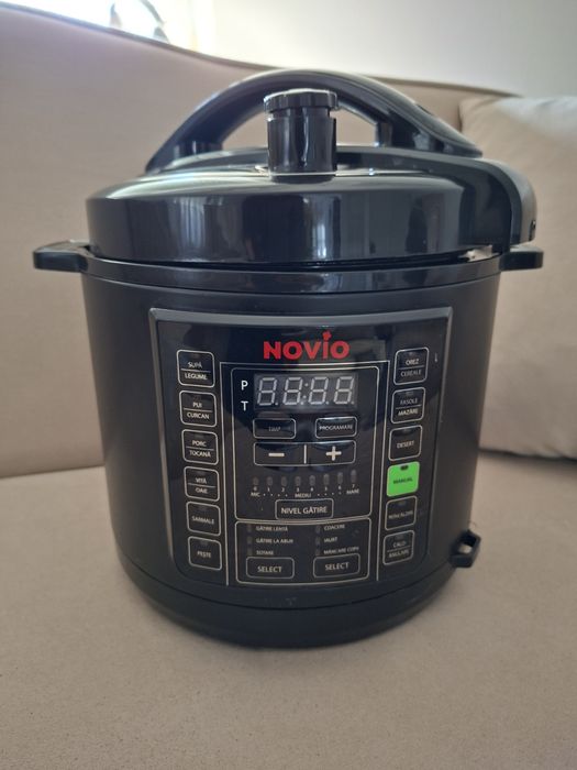 Multicooker Novio EasyCook – Gătești rapid orice, ușor și fără efort