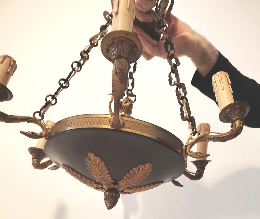 Candelabru deosebit in stilul Empire