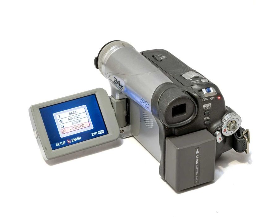 minidv casete video videocamera panasonic