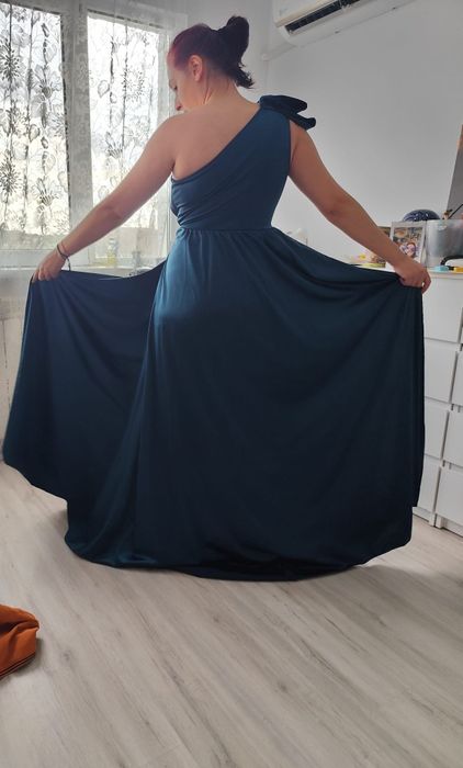 Rochie evenimente verde smarald