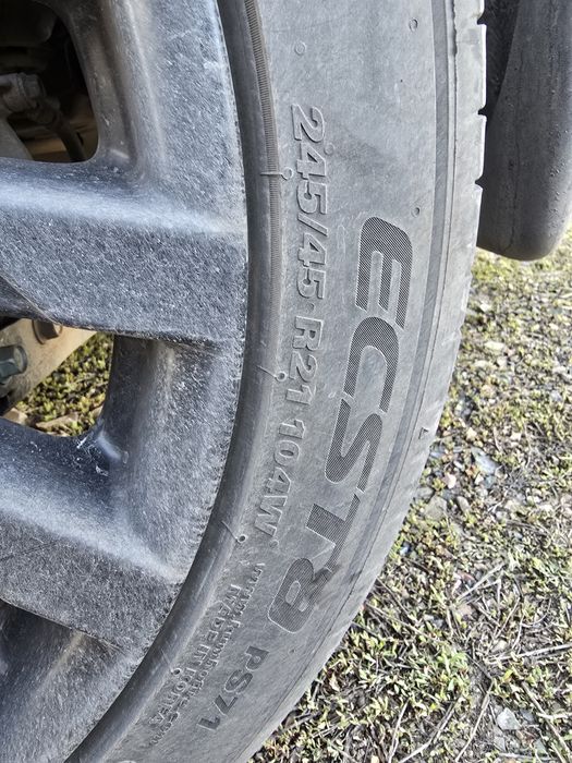 Диски с шинами 245/45/R21