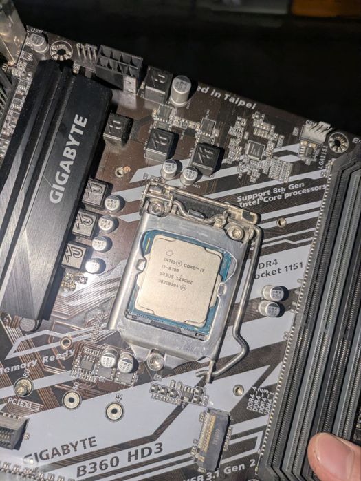i7 8700 + b360 + башня комплект