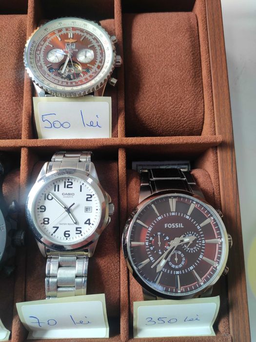 Ceasuri barbati Tissot , Police , Armani , Edifice , Fossil CashGen