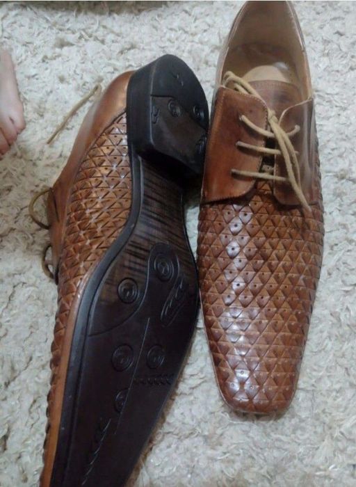 Pantofi Cyclone din piele,nr 45,model unicat