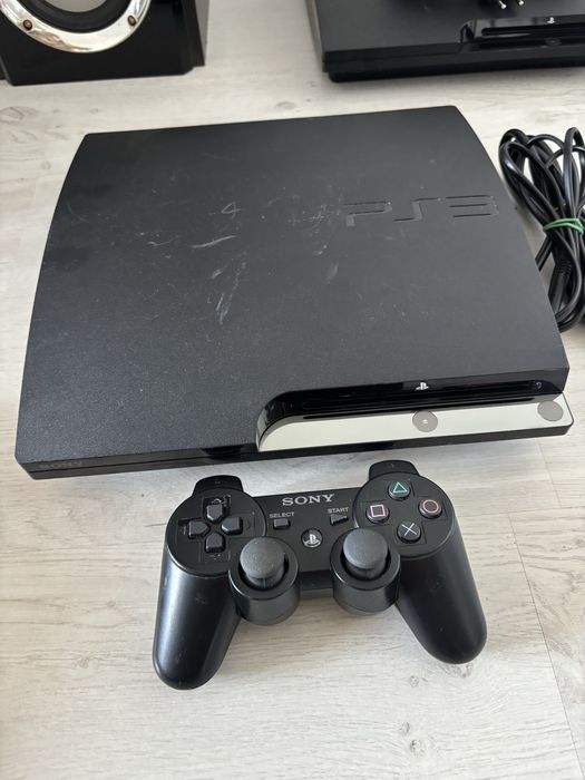 Playstation 3 Slim, Modat, 330Gb, maneta originala