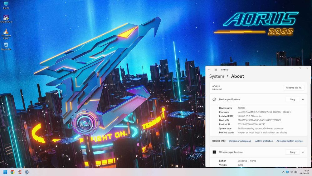 Vand Mini PC Gigabyte i5 Quad/16GB DDR3/SSD 240GB/WiFi/W11 la 500lei