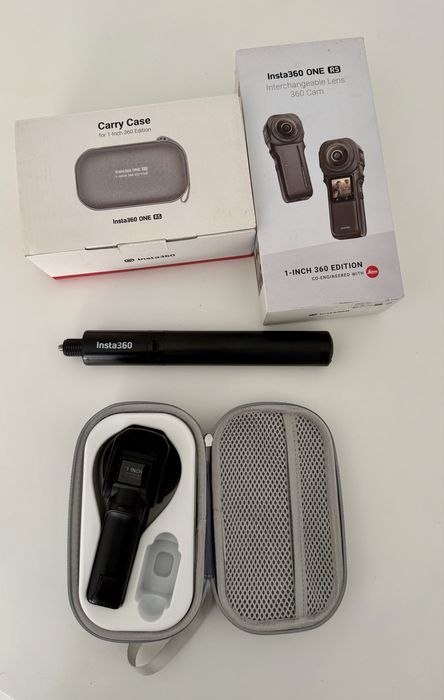Pachet Complet Insta360 ONE RS 1-Inch (Leica) | Card 512GB | Factură & Cutie