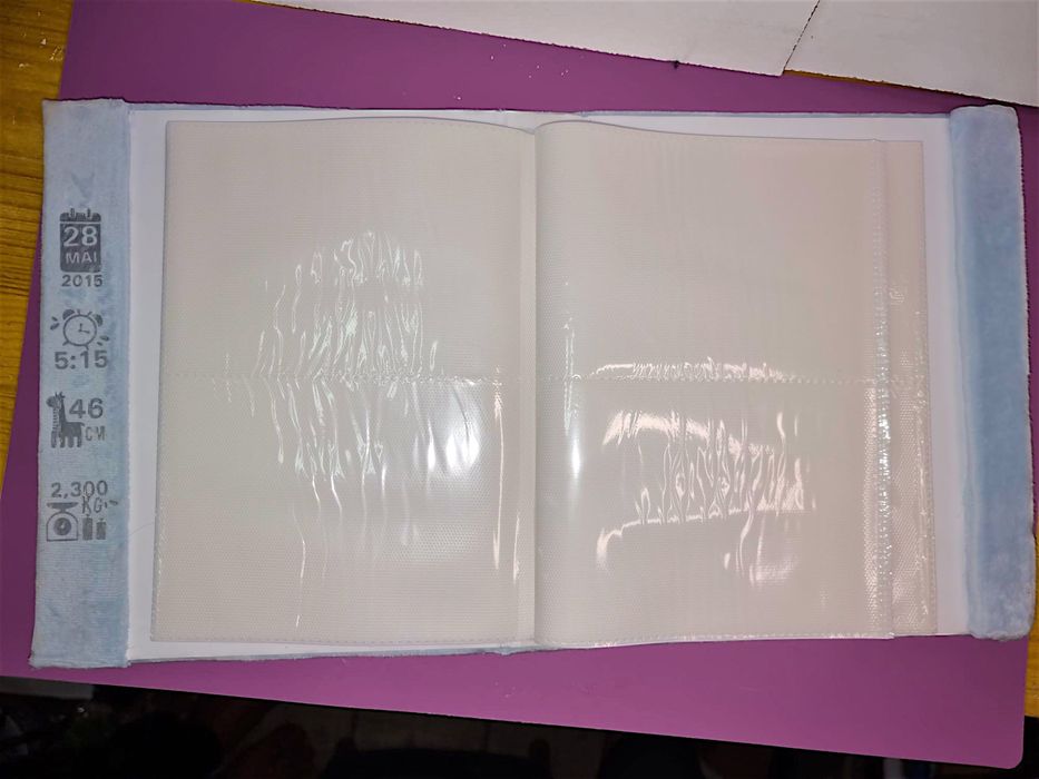 Album foto Personalizat cu datele copilului  Cadou Unucat