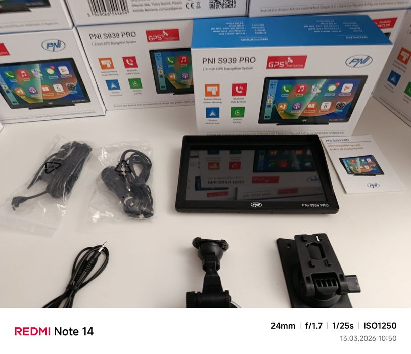 Gps-ul TANC  de la zadi.ro - Navigatie PNI android  ecran 9"-Livetrafic, camsam - 4GB RAM, 64 memorie