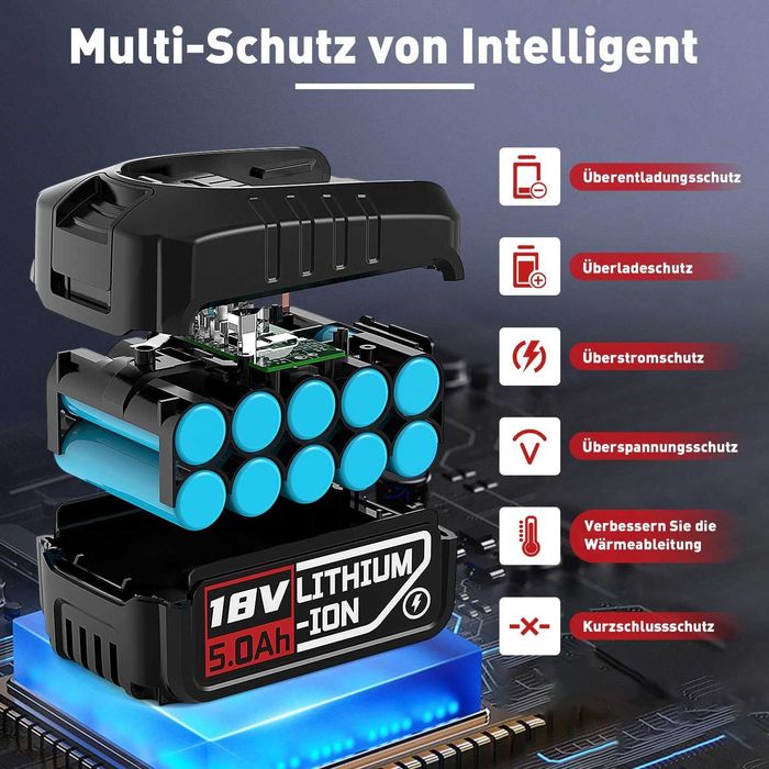 Резервна батерия Bosch 18V