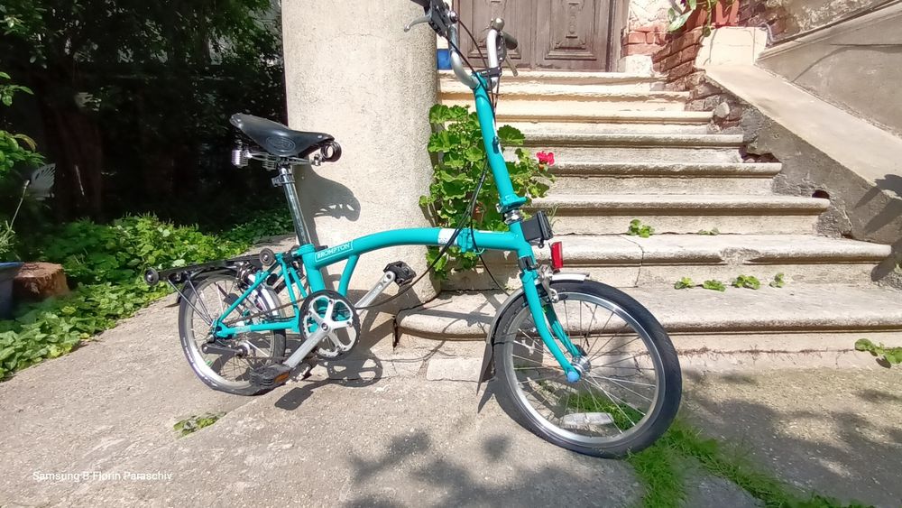 Brompton cu accesorii