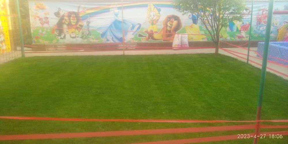 Газоны цветы деревья