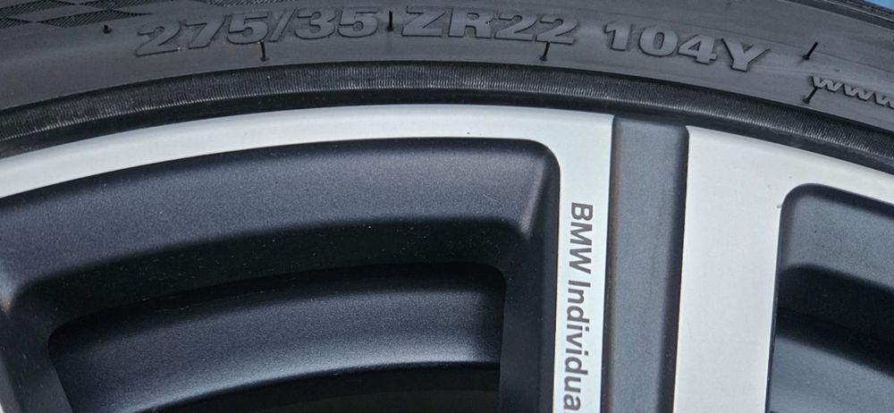 Anvelope vara set 4 buc ptr BMW X5 G05 X6 G06 profil 7 mm  275 35 22 / 315 30 22 Kumho DOT 2023