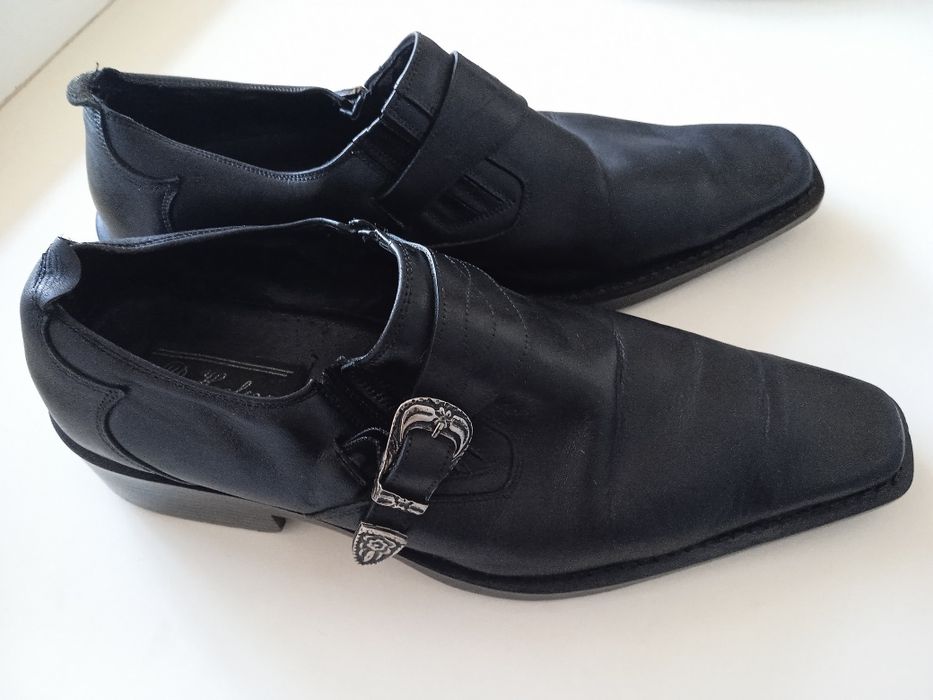 Кожаные мужские туфли