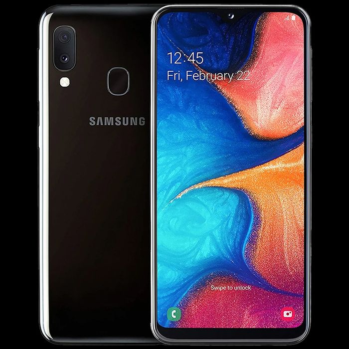 Samsung galaxy A20e.