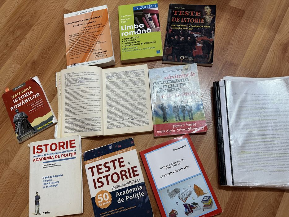 Carti teste grila Academie de politie