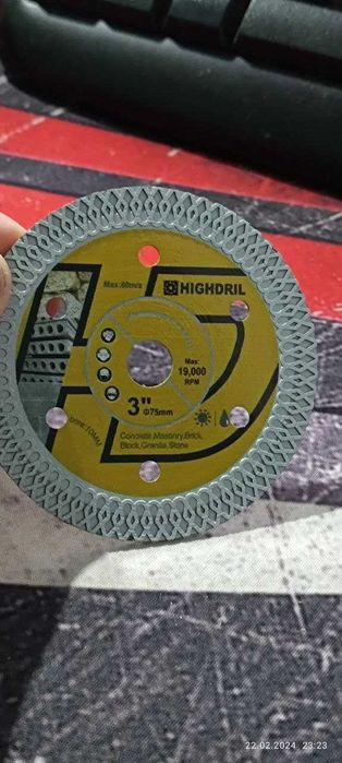 Almazniy mini disk  3 / 75 mm