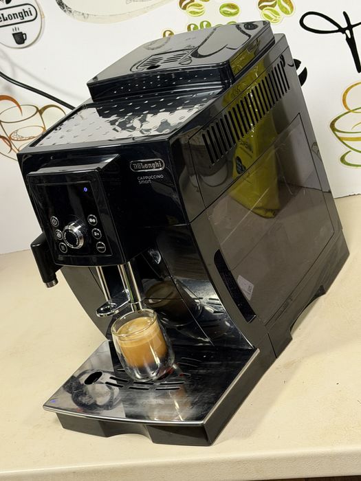 Кафемашина кафе автомат delonghi magnifica smart с гаранция