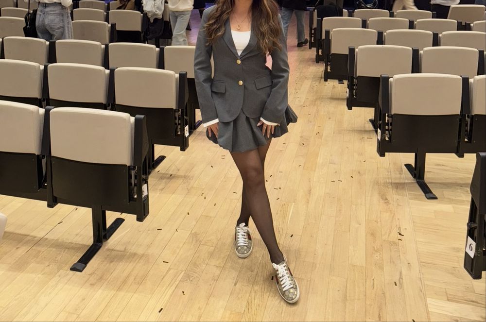 Двойка личи, пиджак с, юбка м