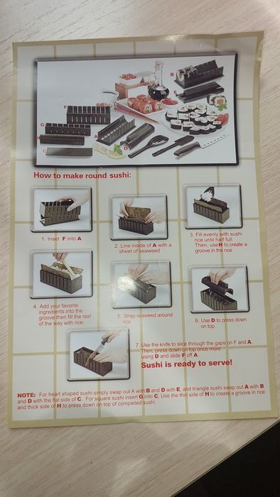 Продам абсолютно новый набор для суши