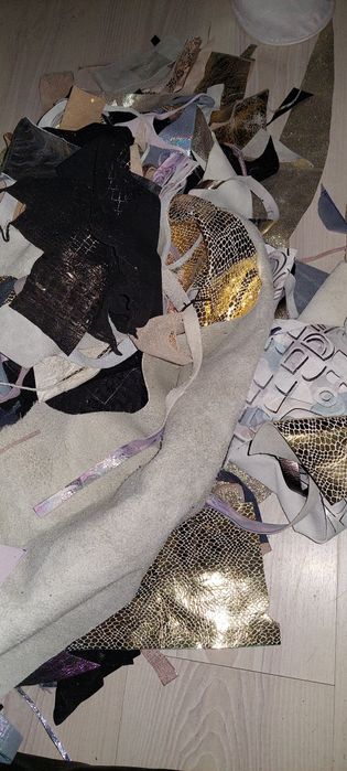 Парчета - естествена кожа