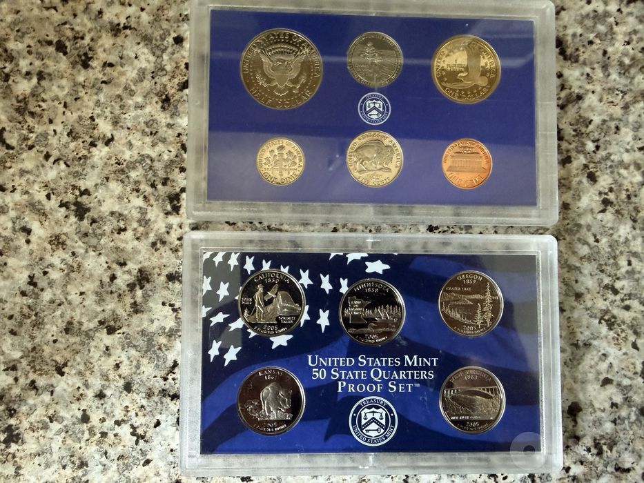 Годовой набор монет качества proof