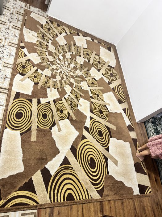 Ковер коричневая