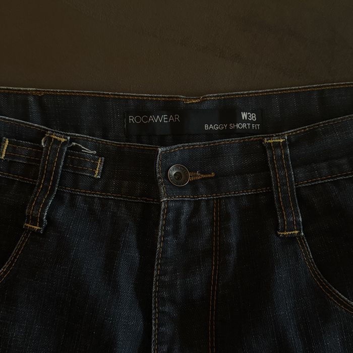 Rocawear Baggy Denim Shorts W38 – Тъмносин (Y2K)