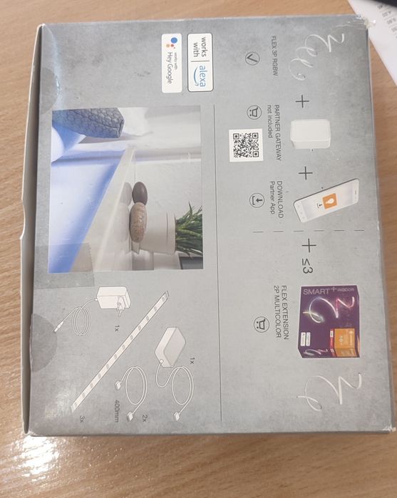 Чисто  Нова Смарт LED лента LEDVANCE SMART+ ZB FLEX (Zigbee, RGBW) – 1.8м