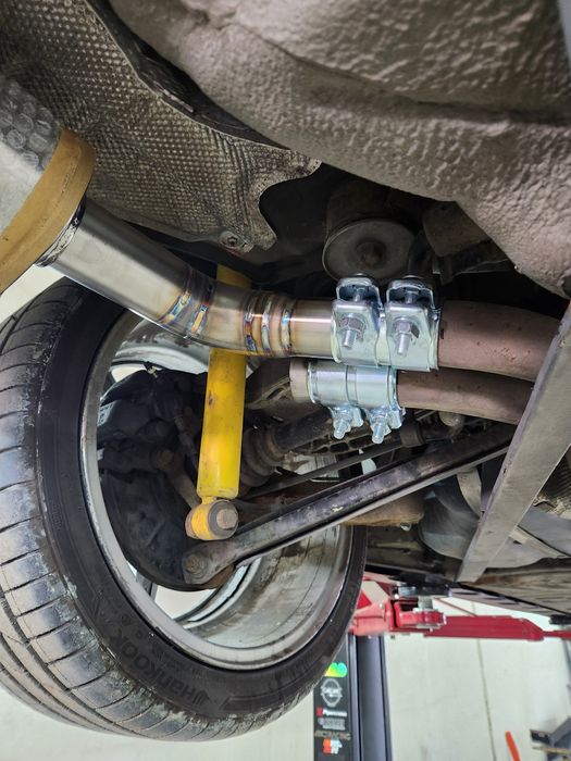 Finala inox BMW e46 6 cyl