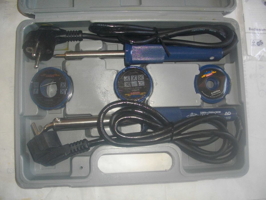 Немски Нов К-Т Специализирани Отвертки Елект/Ел.Поялник К-т King Craft