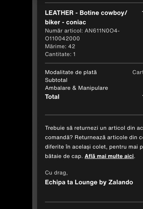 Botine cawboy/biker Anna Field