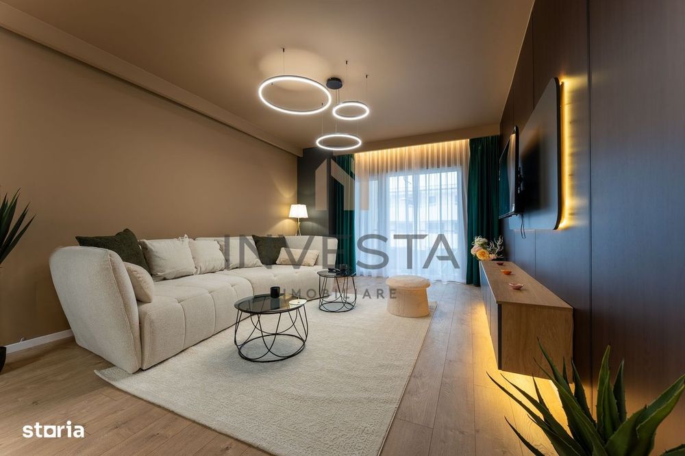2 camere spatioase, finisaje de lux, bloc nou – Floresti — fotografia 3