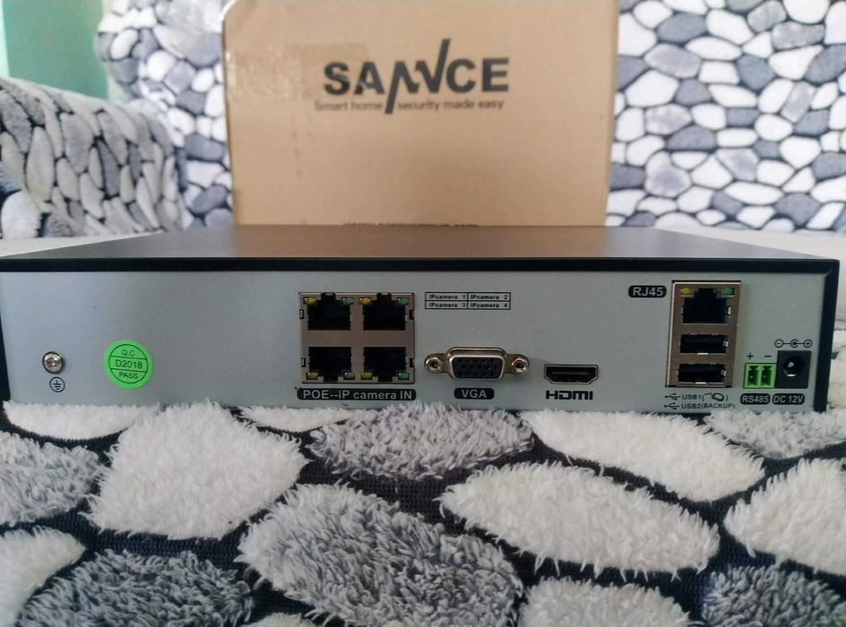 Мрежов видеорекордер SANNCE N44SU за IP камери (4)