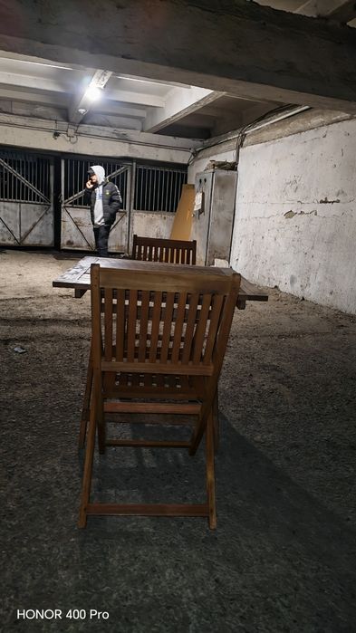 Комплект. Стол и 2 стула, все расклодное