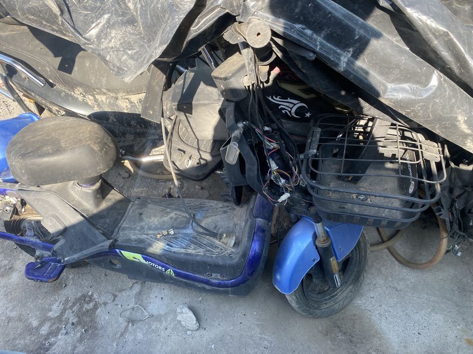 Скутер електро skuter elektro zapchast