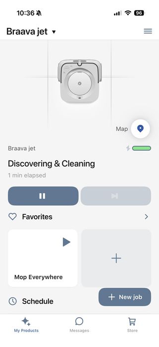 Робот моп iRobot Braava Jet (като нов)
