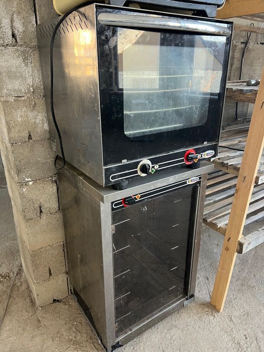 Печь для хлеба и растойка Тестомес