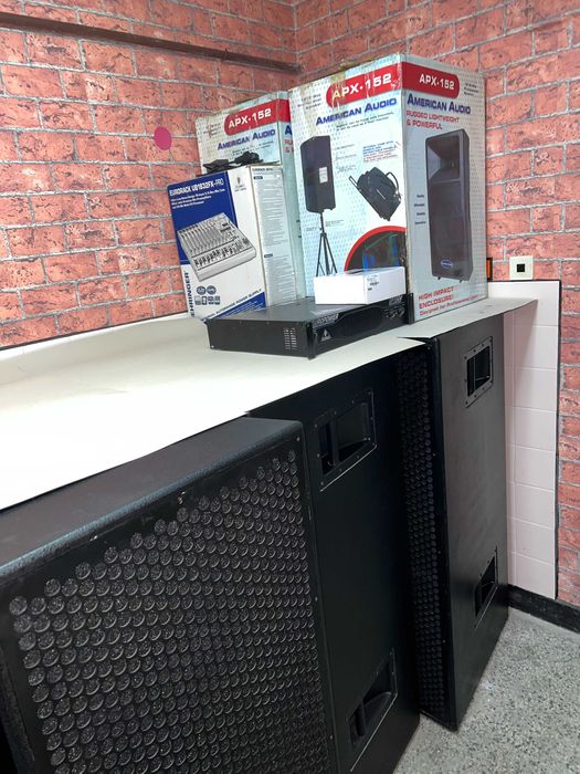 Професионална  озвучителна система с мощност 20 Kw